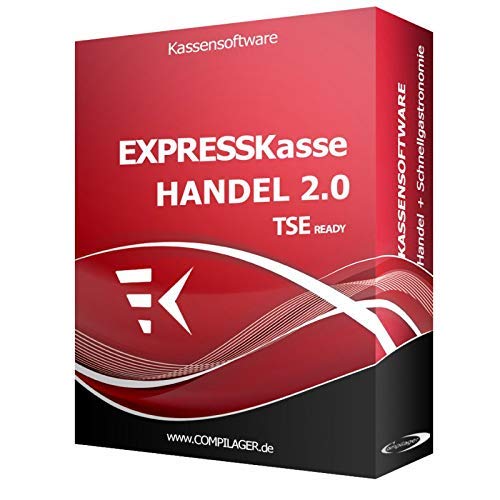 Kassensoftware EXPRESSKASSE X2 für HANDEL, KIOSK, Friseursalon, Kosmetikstudio, Imbiss, TSE-Konform