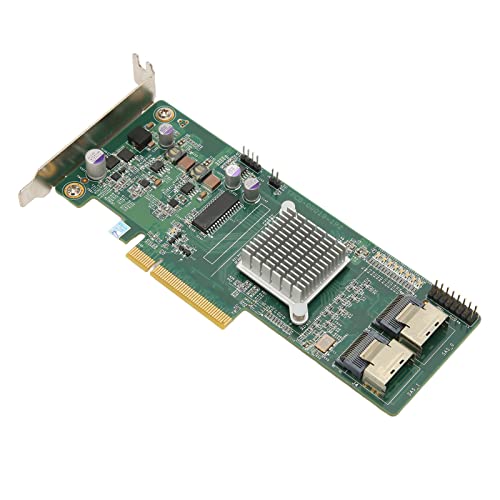 LBEC RAID-Controller, RAID-Karte Plug-and-Play-Serveradapter FüR Serverfestplatten