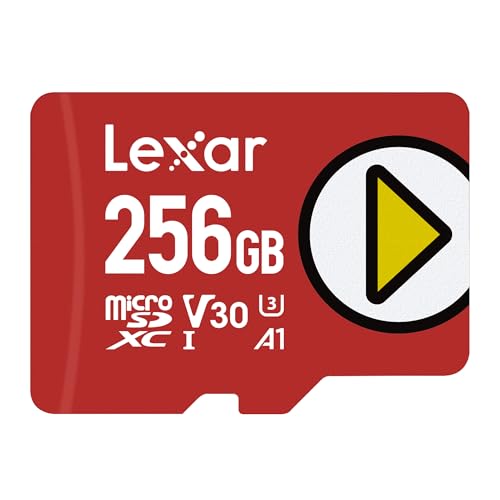 Lexar microSDXC Card 256GB Play 1066x UHS-I U3 up to 150MB/s