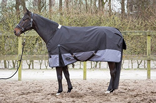 Harrys horse Outdoordecke Wodan 0gr jet black 185 (135cm)