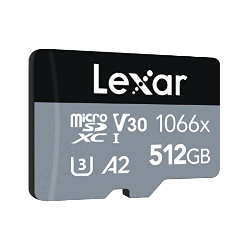 Lexar Professional 1066x 512 GB MicroSDXC UHS-I Klasse 10 (LMS1066512G-BNANG)