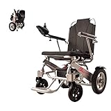 AYHa Folding elektrisch betriebener Rollstuhl, leichte, tragbarer intelligenter Stuhl, Personal Mobility Scooter - 12A Batterie - 250W * 2 Double Motor