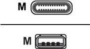 Equip - USB-Kabel - USB (M) bis USB-C (M) - USB 3.2 - 3 A - 1 m - weiß
