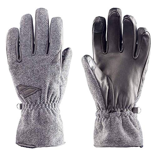 Zanier Unisex – Erwachsene 40218-9300-8 Handschuhe, Anthrazit, 8