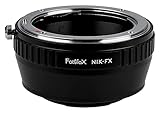 Fotodiox Lens Mount Adapter Compatible with Nikon F-Mount Lenses on Fujifilm X-Mount Cameras
