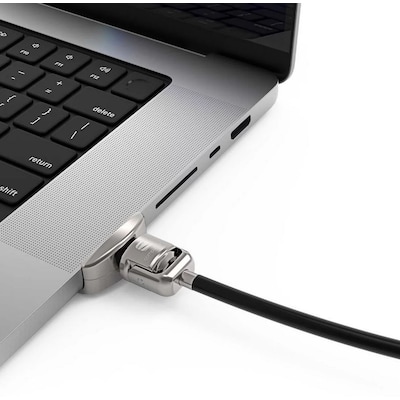 compulocks MacBook Pro 16-inch (2021) Ledge Lock Adapter with Key, W126702993 (Ledge Lock Adapter with Key Lock)