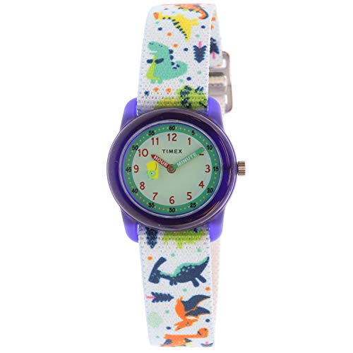 Timex Analog Elastic Fabric TW7C77300 Armbanduhr, japanisch, Quarz, Blau