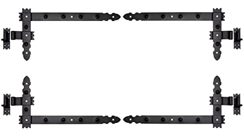 Winkelband Winkelbänder Türbänder Türband Schwarz Pulverbeschichtet (600 (4 Teile))