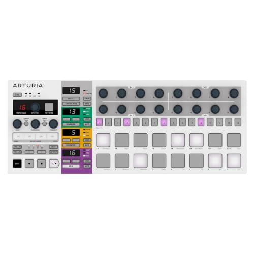 Arturia Beatstep Pro USB/MIDI/CV Controller & Sequencer mit 16 Projekten Kapazität