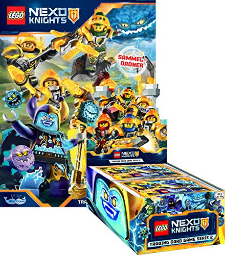 Unbekannt Lego Nexo Knights 2 - Trading Cards - 1 Display + 1 Starter - Deutsch
