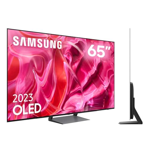 SAMSUNG TV OLED 2023 65S93C 65S93C-65 Zoll HDR, Quantum 4K Prozessor mit IA, Dolby Atmos und Motion Xcelerator Turbo+, Schwarz, 65 pulgadas