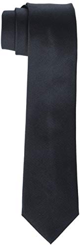 Daniel Hechter Herren TIE 7 CM Krawatte, Schwarz (Black 990), 1