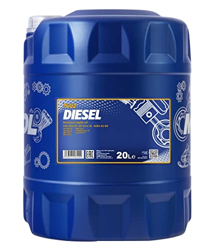 1 x 20L MANNOL Diesel 15W-40 API CG-4 / Motoröl PKW LKW 505.00/501.01 VDS