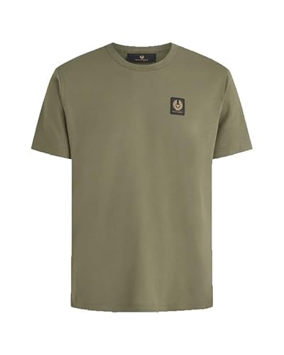 Belstaff T-Shirt, Olivgrün, Large