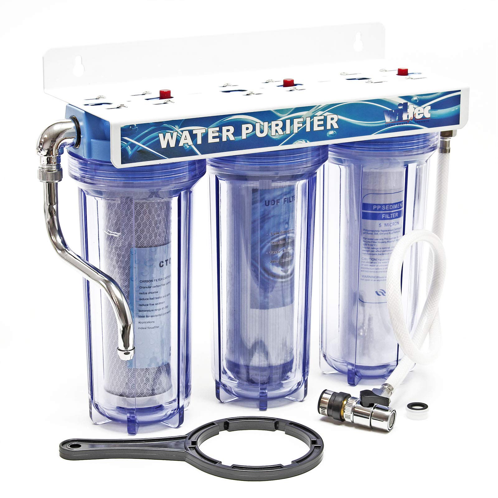 Naturewater NW-PR103 3 Stufen Wasserfilter 1/2 Zoll 20mm