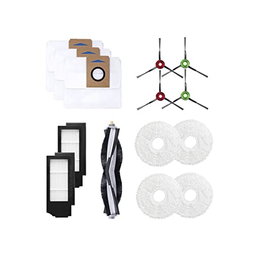 Fit Für X1 TURBO/OMNI Teile Hepa Filter Haupt/Seitenbürste Mop Pad Staubbeutel Roboter Staubsauger Ersatzzubehör Optional (Farbe: MULTI)