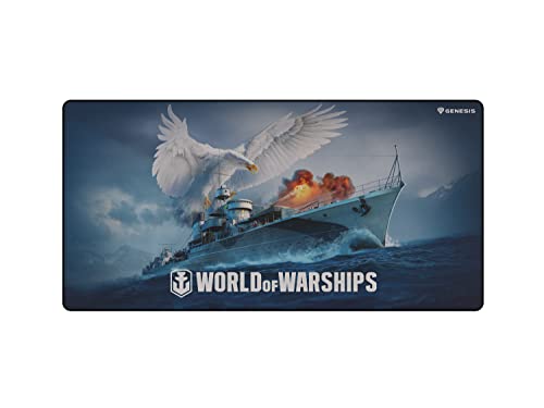 Mouse PAD GENESIS Carbon 500 Maxi WOWS BŁYSKAWICA 900X450MM - Official World of Warships Mousepad