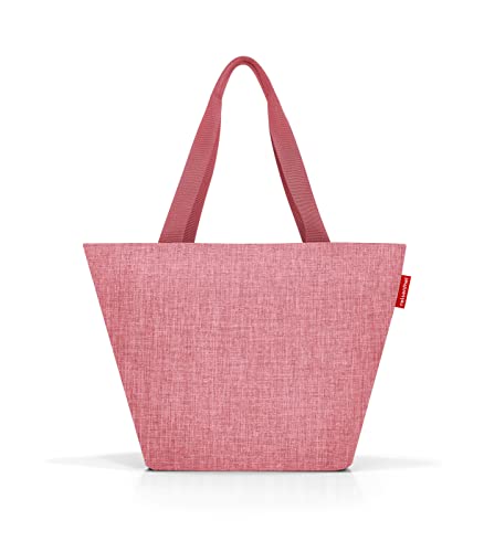 reisenthel shopper – Geräumige Shopping Bag und edle Handtasche in einem – Aus wasserabweisendem Material, Farbe:twist berry