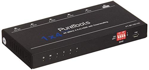 PureTools SP-HD14D - 1x4, HDMI HDBaseT 4K Splitter
