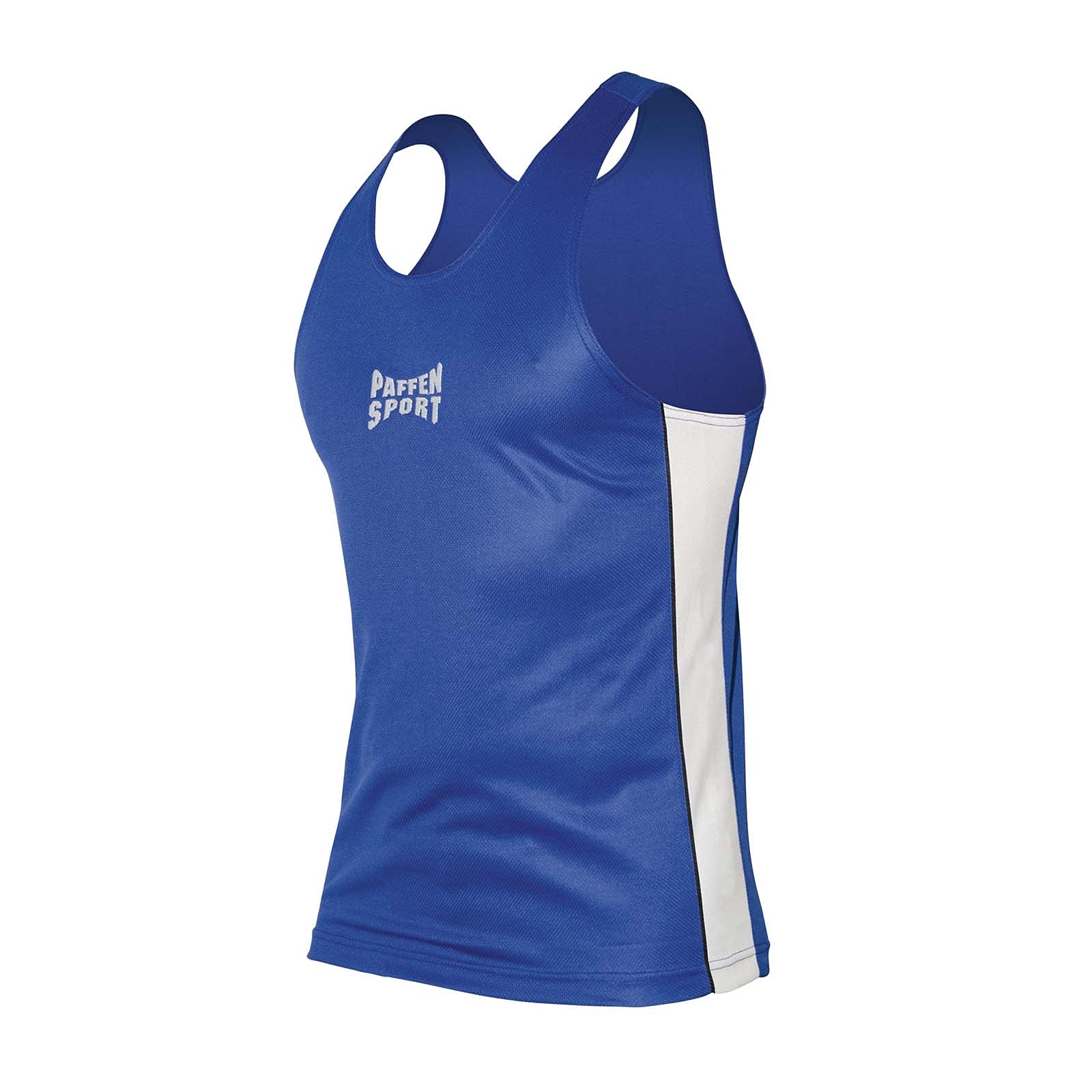PAFFEN SPORT Contest Boxerhemd; blau/weiß; GR: XS