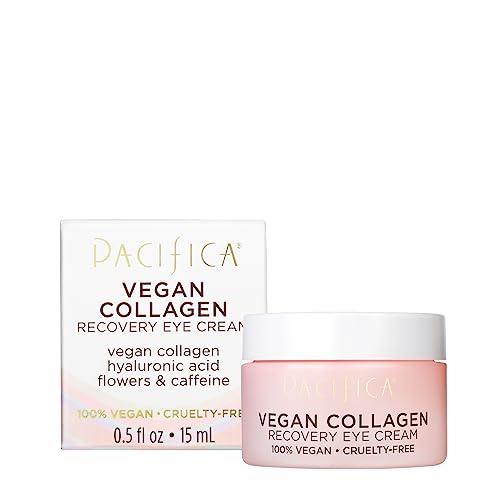 Pacifica Vegan Collagen Recovery Augencreme für Frauen, 14,2 g Creme