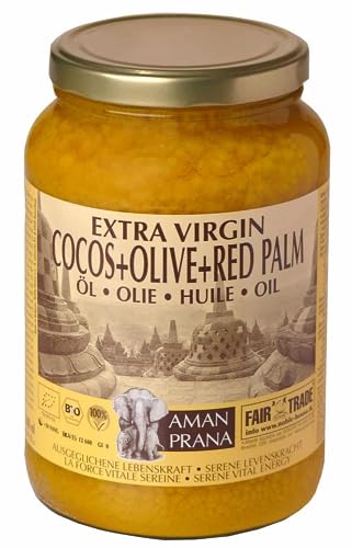 Amanprana Kokosöl mit Oliven und Palmöl 1600 ml
