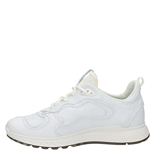 ECCO Damen ST.1 Sneaker, Weiß(White/Bright White), 40 EU