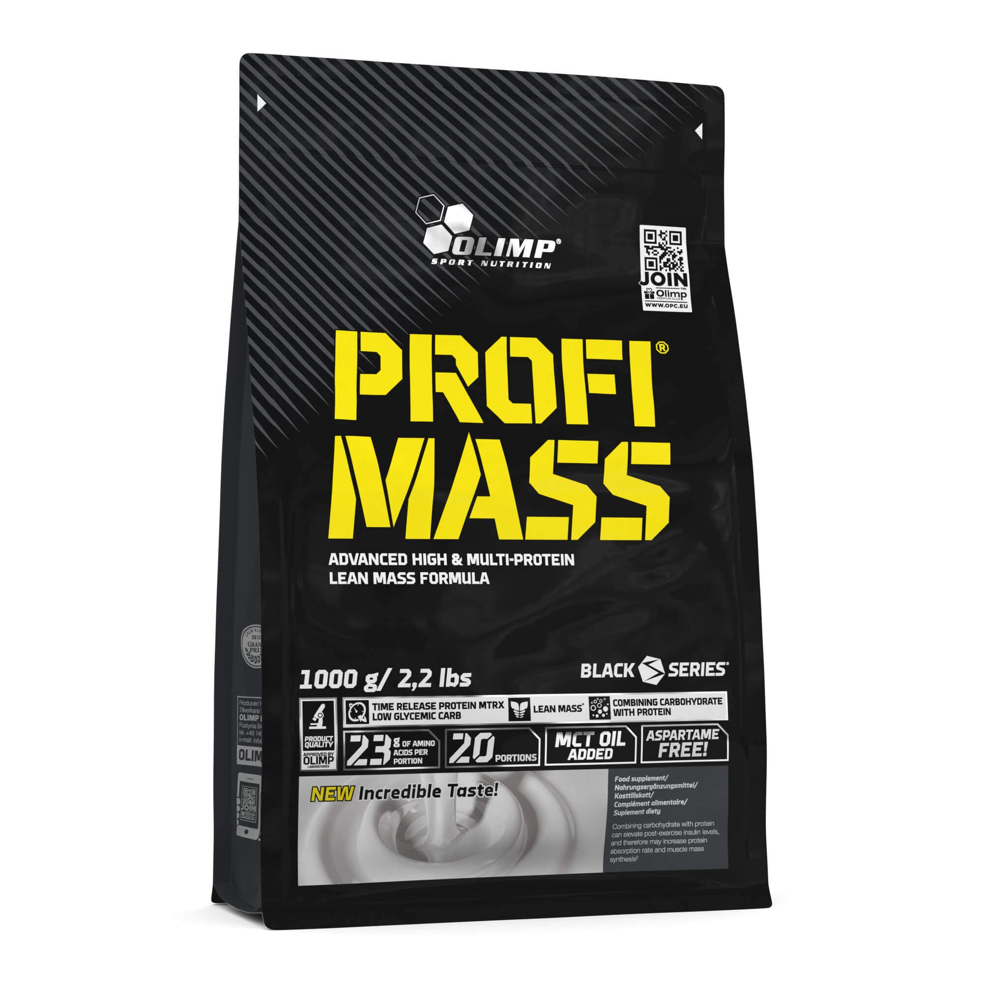 Olimp Sport Nutrition Profi Mass (1000 g) - Erdbeere