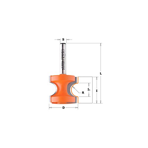 CMT Orange Tools 954.507.11 - Erdbeere halbrund HM S 12 D 34.9 R 9.5