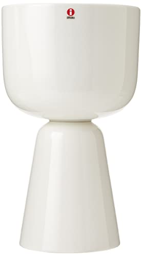 Iittala - Nappula - Vase, Blumentopf - 260x155mm - Weiß - Keramik