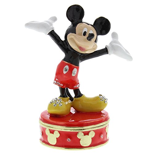 Widdop Mickey Mouse Licenced Collectible Disney Classic Trinket Box by Disney