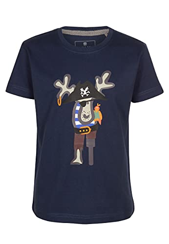 Elkline Kinder T-Shirt Messerjockel 3041185, Farbe:darkblue, Größe:128-134