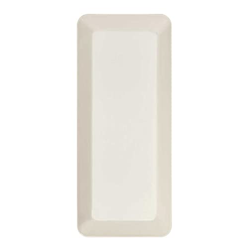 Iittala Servierplatte, Porzellan, Weiß, Höhe: 4,6 cm Breite Länge: 16,6 cm