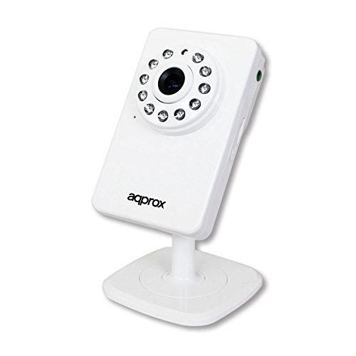 Approx appip03hdp2p – Security Cameras (IP, Cube, mit Fil & Kabellos, microSD (Transflash), microSDHC, microSDXC, innen, weiß)