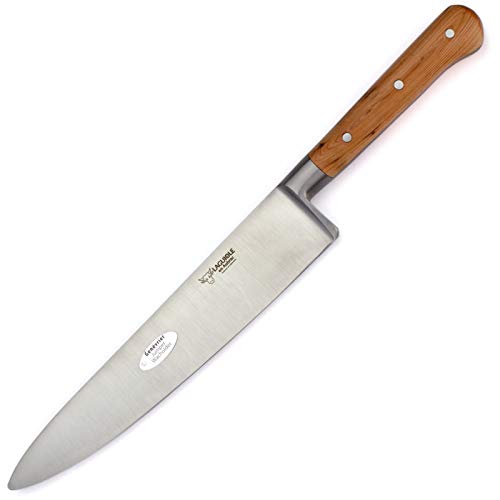 Laguiole en Aubrac Kochmesser Küchenmesser - Klinge 20 cm - Griff Wacholder - Geschmiedete Qualität