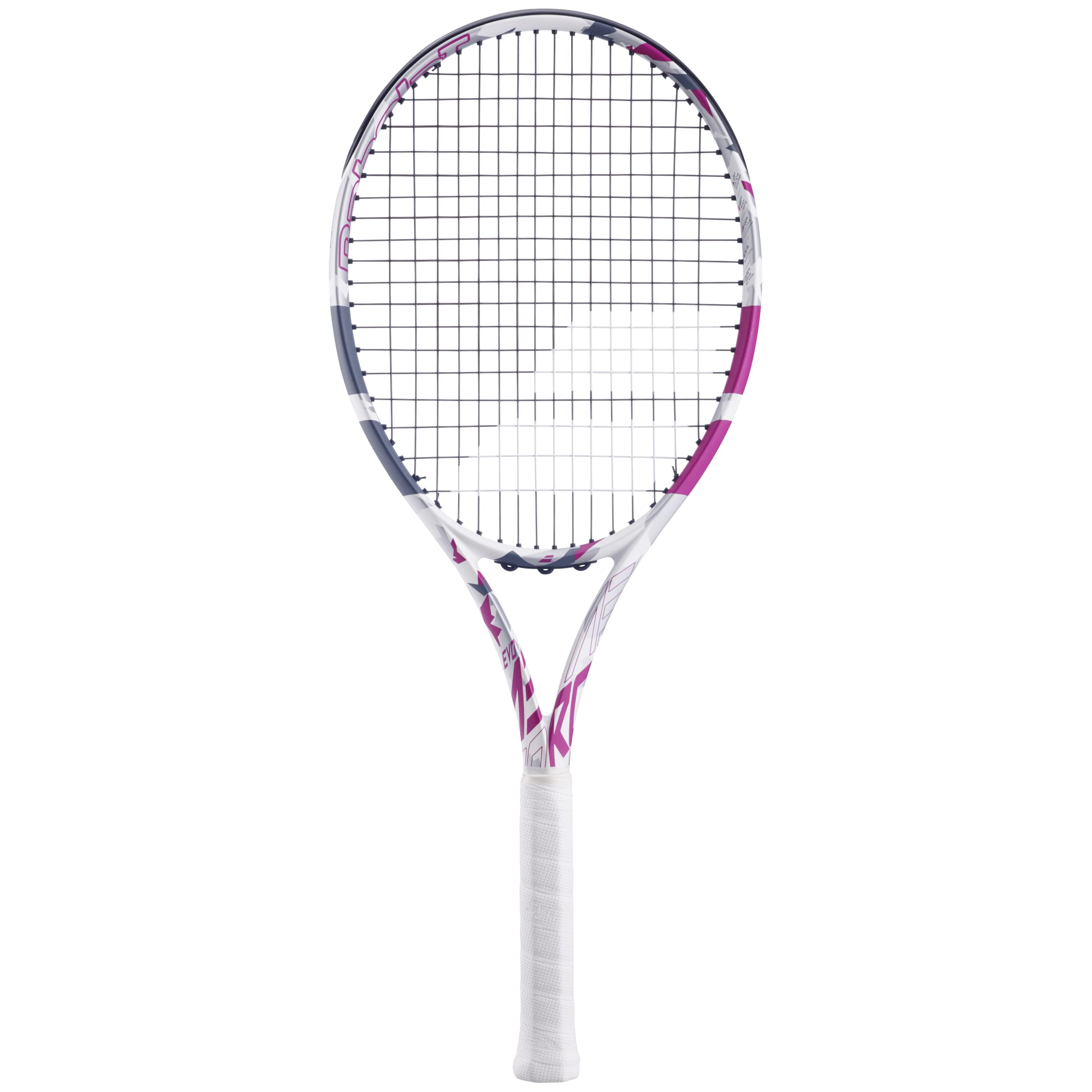 Babolat - Evo Aero Pink Tennisschläger Besaitet für Erwachsene - Kraft & Komfort - Aerodynamischer Spin Alpha Rahmen mit Evo 4 Feel & Woofer Technologie - Syntec Evo Grip 2 - Französische Marke - Pink