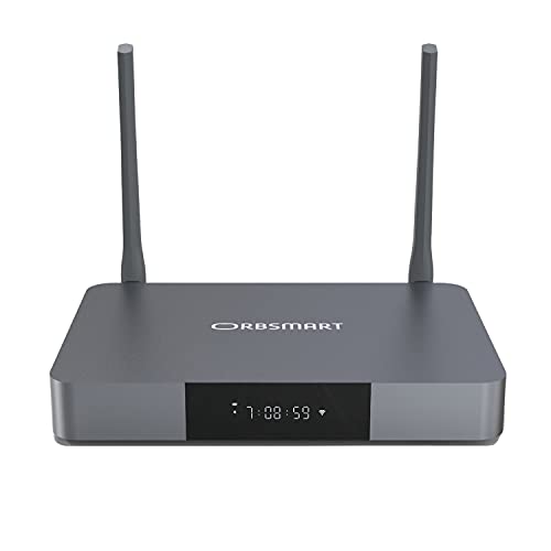 Orbsmart R81 4K Android TV Box | Dolby Vision | HDR10+ | UHD | 3D | HD-Audio | Smart TV Box | Mini-PC