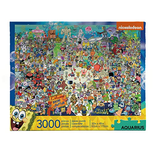 Nickelodeon Spongebob Squarepants 3000 Piece Jigsaw Puzzle