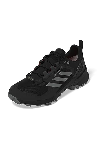 adidas Herren Terrex Swift R3 GTX Sneaker, core Black/Grey Three/solar red, 44 EU