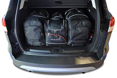 KJUST Dedizierte Kofferraumtaschen 4 stk kompatibel mit FORD KUGA II 2012-2019