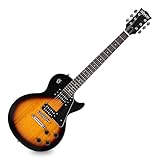Shaman Element Series SCX-100VS - E-Gitarre in Single Cut-Bauweise - geleimter Hals aus Mahagoni - Macassar-Griffbrett - Vintage Sunburst