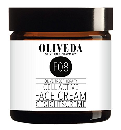Oliveda F08 - Gesichtscreme Cell Active + Sheabutter | für anspruchsvolle Haut | Tagescreme + hohe Wirkstoffkonzentration + verlängert die Lebensdauer der Zellen | mit organischen Inhaltsstoffen - 100 ml