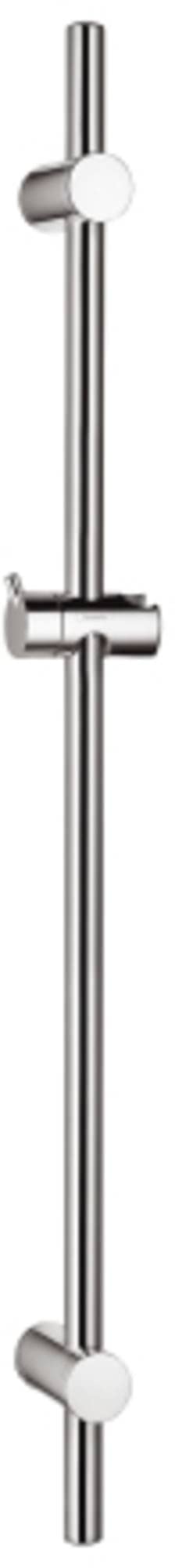 hansgrohe Unica - Duschstange 72cm, Brausestange mit verstellbarer Duschkopfhalterung, variabler Bohrlochabstand: 400 - 670 mm, Chrom