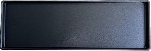 Auslagetablett schwarz, ABS-Kunststoff, Ausstelltabletts, Größe:58x19.5 cm