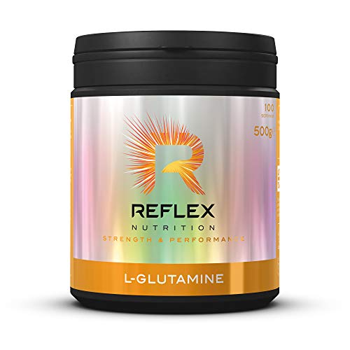 Reflex Nutrition L-Glutamin-Supplement (500 g) (hergestellt in Großbritannien)