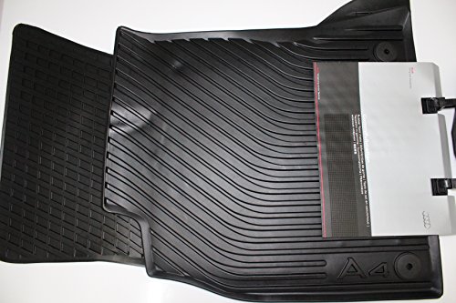 Audi 8K1061501041 Gummifußmatten vorne schwarz A4 2 Stück