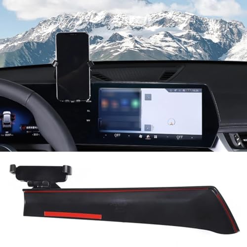 VELUNE 1 Stück ABS-Auto-Handyhalter, zentrale Steuerung, Bildschirmhalterung, GPS-Navigationshalterung, Ständer für BMW X1 U11 2023–2024, Innenzubehör