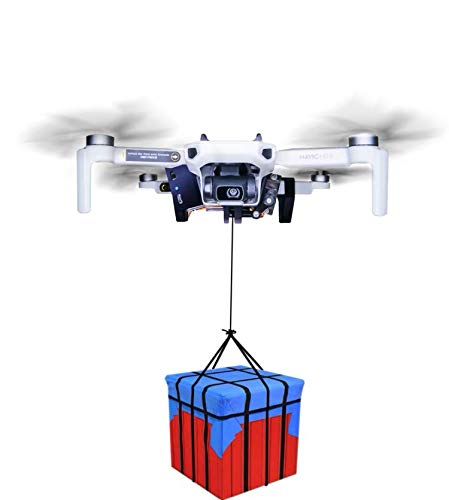 Mavic mini2/mini Drohnen-Clip Nutzlast Lieferung Drop Transport Gerät Drohne Freigabe Angelköder Tragen Hochzeitsantrag Gerät kompatibel mit DJI Mavic Mini Drohne (Tragfähigkeit 0,17 kg).
