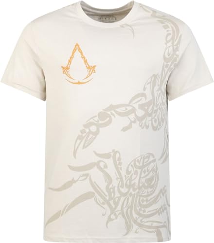 Assassin's Creed Mirage - Animals Männer T-Shirt beige L 100% Baumwolle Fan-Merch, Gaming