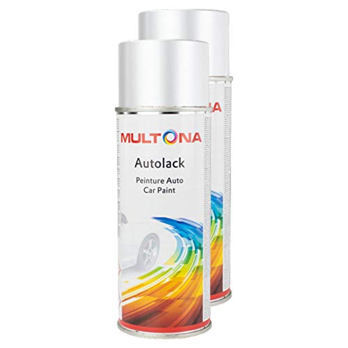 Kwasny 2X Multona Autolack Spraylack Lackspray Spray Lack Lackspray Spraylack Weiss 0001 400 Ml